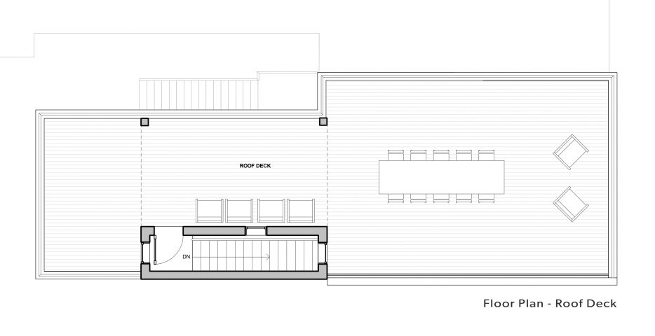 floorplan Roof Deck