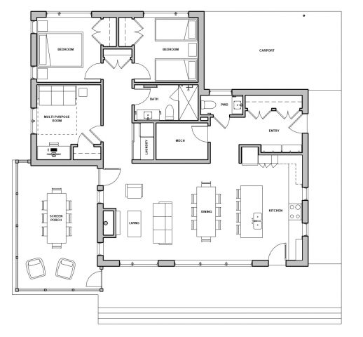 1 floorplan